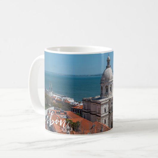 Mug Eglise de Père Noël Engracia à Lisbonne, Portugal (Devant gauche)