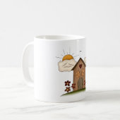 Mug Église en bois (Devant gauche)