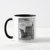 Mug Église et école de St Thomas à Leipzig, 1723 (Gauche)