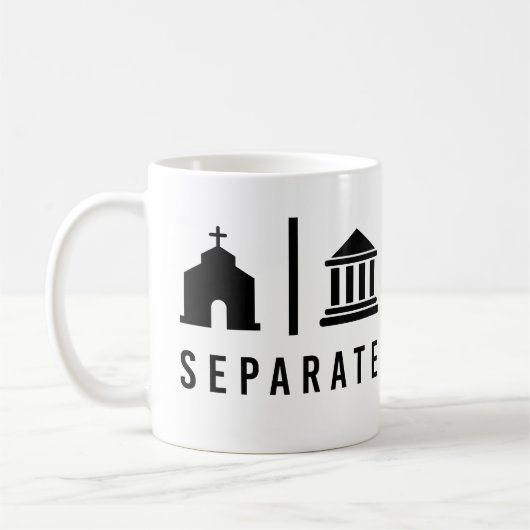 Mug Église et État séparés (Gauche)