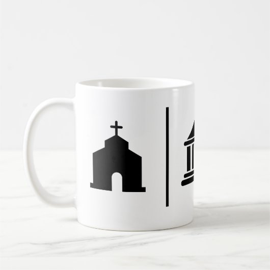 Mug Église et État séparés (Gauche)