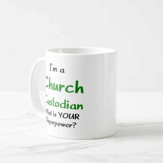 Mug église gardienne (Devant gauche)