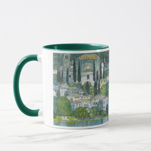 Mug Église (Kirche) à Cassone par Gustav Klimt (Gauche)