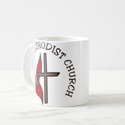 Mug Église méthodiste unie (Devant gauche)