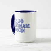 Mug Ego Latinam Dico ! - Je parle latino sanglier (Devant gauche)