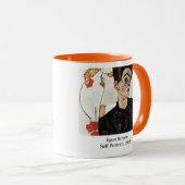 Mug Egon Schiele , Self portrait, 1912 (Devant droit)