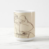 Mug Egon Schiele-Self Portrait As St Sebastian (Centre)