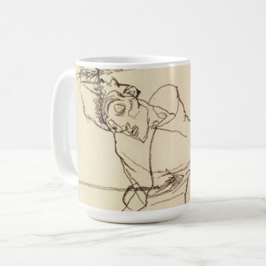 Mug Egon Schiele-Self Portrait As St Sebastian (Devant gauche)