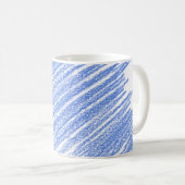 Mug Égratignure au crayon coloré à l'éclosion (Devant droit)