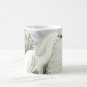 Mug Egret de neige par Audubon (Centre)