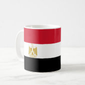 Mug Égypte Drapeau en céramique Musique (Devant gauche)