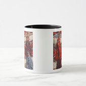 Mug Egypte, Gizeh. Couverture de chameau dans les Pyra (Centre)