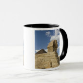 Mug Egypte, Gizeh. Le grand Sphynx se dresse au-dessus (Devant droit)