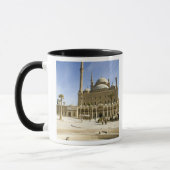 Mug Egypte, Le Caire. L'imposante mosquée Mohammed Ali (Gauche)