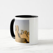 Mug Égypte, Louxor. L'Allée des Sphinx mène à (Devant gauche)