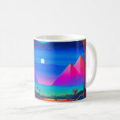 Mug Égypte psychédélique (Devant droit)