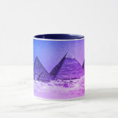Mug Egypte - Pyramides, café/thé vintage du Caire (Centre)