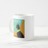 Mug Égypte | Terre du Pourcentage Feline (Devant gauche)