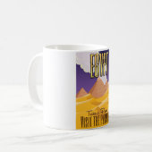 Mug Egypte - Visitez l'affiche de vacances des Pyramid (Devant gauche)