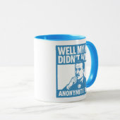 Mug Eh bien, ma façon n'a pas fonctionné - Anglais - T (Devant droit)