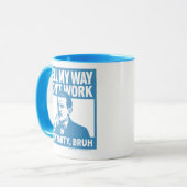 Mug Eh bien, ma façon n'a pas fonctionné - Anglais - T (Devant gauche)