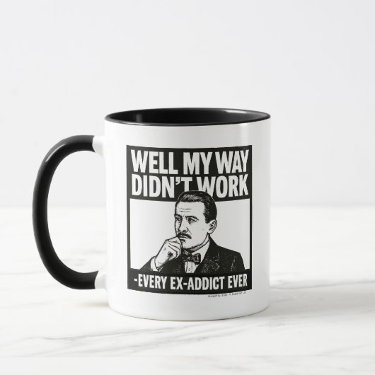 Mug Eh bien, ma méthode n'a pas fonctionné - Anglais - (Gauche)