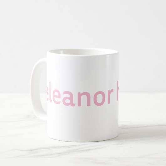 Mug EH mule rose (Devant gauche)