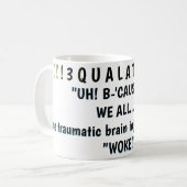 MUG "EH! POURQUOI-EH! "NOUS TOUS... " (Devant gauche)