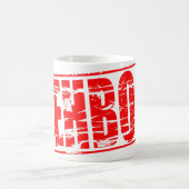 Mug EHBO red rubber stamp (Centre)