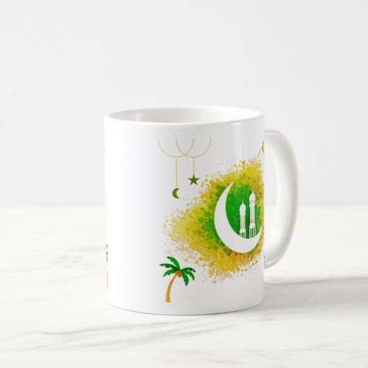 Mug eid mubarak mubarak (Devant droit)