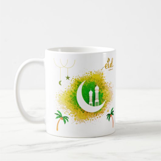Mug eid mubarak mubarak (Gauche)