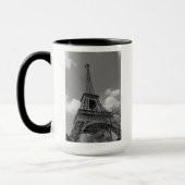 Mug Eiffel nuageux en noir et blanc, 2015 (Gauche)