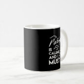 Mug Eiffel Tower T Shirt Paris Is Calling Paris Vacati (Devant droit)