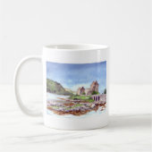 Mug Eilean Donan Castle Watercolor Painting (Gauche)