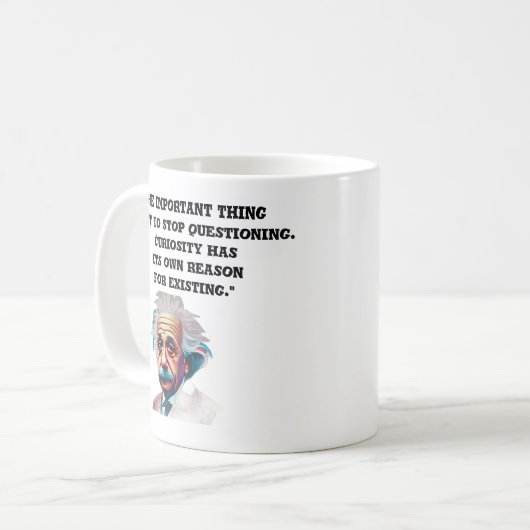 Mug EinsteinCitationsMug (Devant gauche)