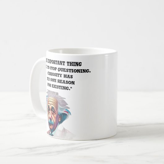 Mug EinsteinCitationsMug (Devant gauche)
