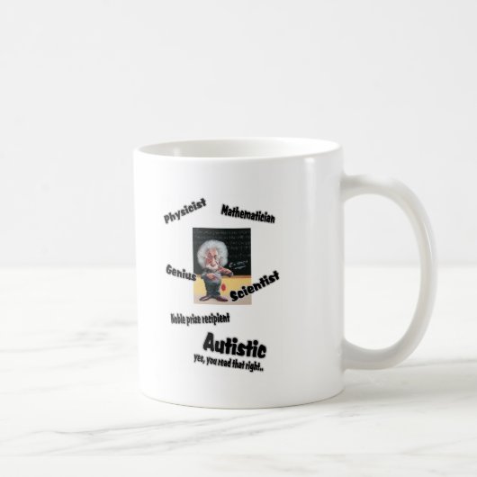 Mug Einstien autiste (Droite)