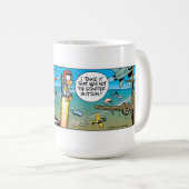 Mug Éjecteur Seat de canard de tintement de marais (Devant droit)