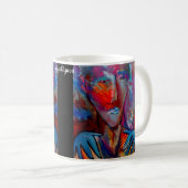 Mug ejgoldguru - Acrylique - Soeurs dans la lumière bl (Devant droit)