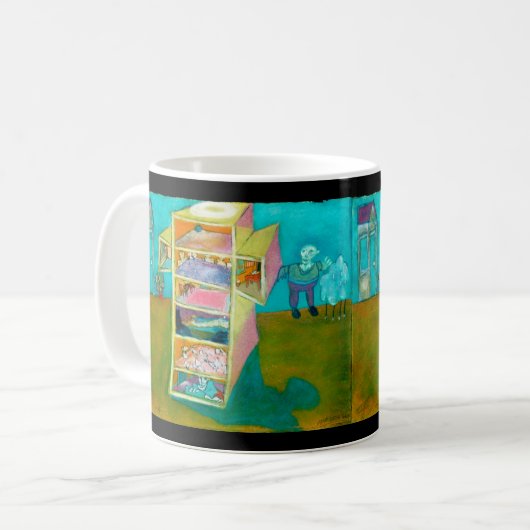 Mug ejgoldguru - Echelle Cruciforme de Conscience (Devant gauche)