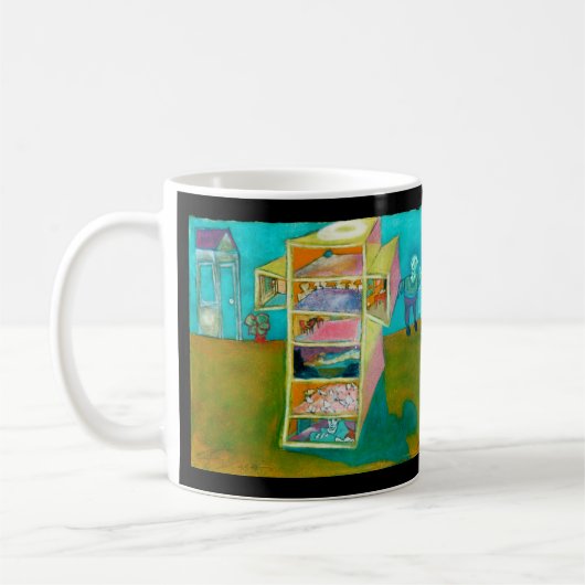 Mug ejgoldguru - Echelle Cruciforme de Conscience (Gauche)