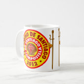 Mug EL Camino De Santiago 2012 (Devant gauche)