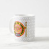 Mug EL Camino De Santiago 2016 (Devant gauche)