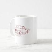 Mug EL Camino solides solubles 1970 de Che (Devant gauche)