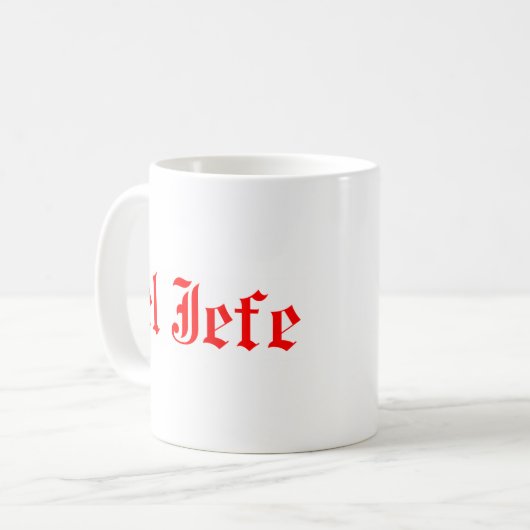 Mug El jefe (Devant gauche)
