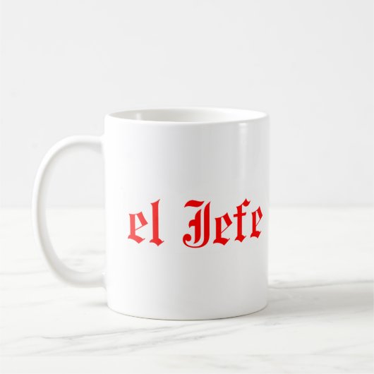 Mug El jefe (Gauche)