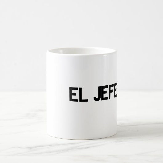 Mug EL Jefe (Centre)