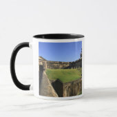 Mug El Morro, château San Felipe, pont-levis, avant (Gauche)