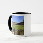 Mug El Morro, château San Felipe, pont-levis, avant (Devant gauche)