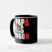 Mug El papa mas chingon Father Fatherhood Fathers day (Devant gauche)